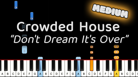 Crowded House – Don’t Dream It’s Over – Medium – MARKS PIANO