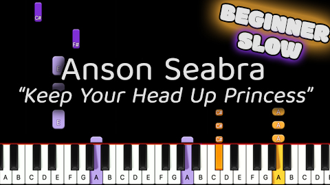 Anson Seabra – Keep Your Head Up Princess – Beginner – Slow