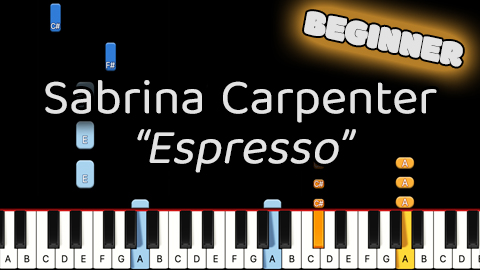Sabrina Carpenter – Espresso – Beginner