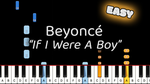 Beyonce – If I Were A Boy – Easy