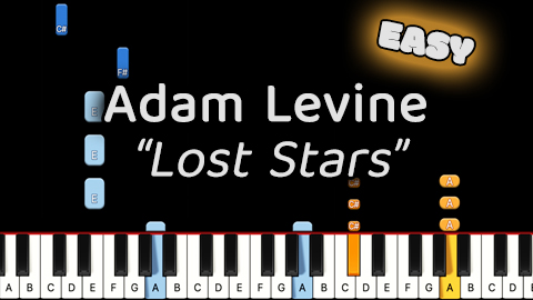 Adam Levine – Lost Stars – Easy
