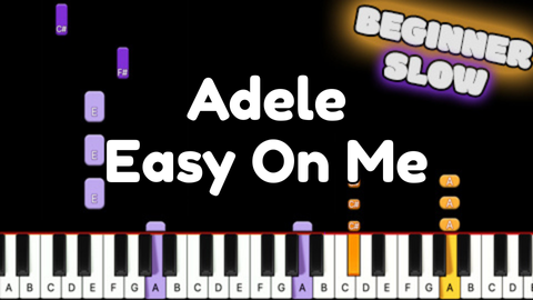 Adele – Easy On Me – Beginner – Slow